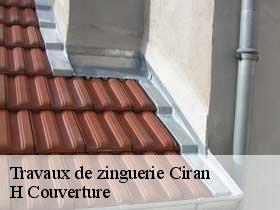 Travaux de zinguerie  ciran-37240 H Couverture