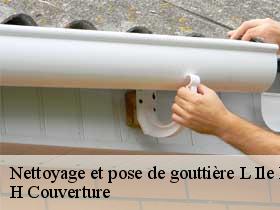 Nettoyage et pose de gouttière  l-ile-bouchard-37220 H Couverture