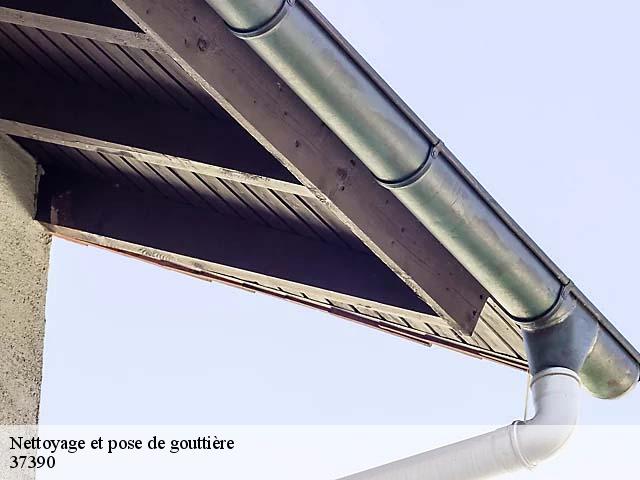 Nettoyage et pose de gouttière 37390